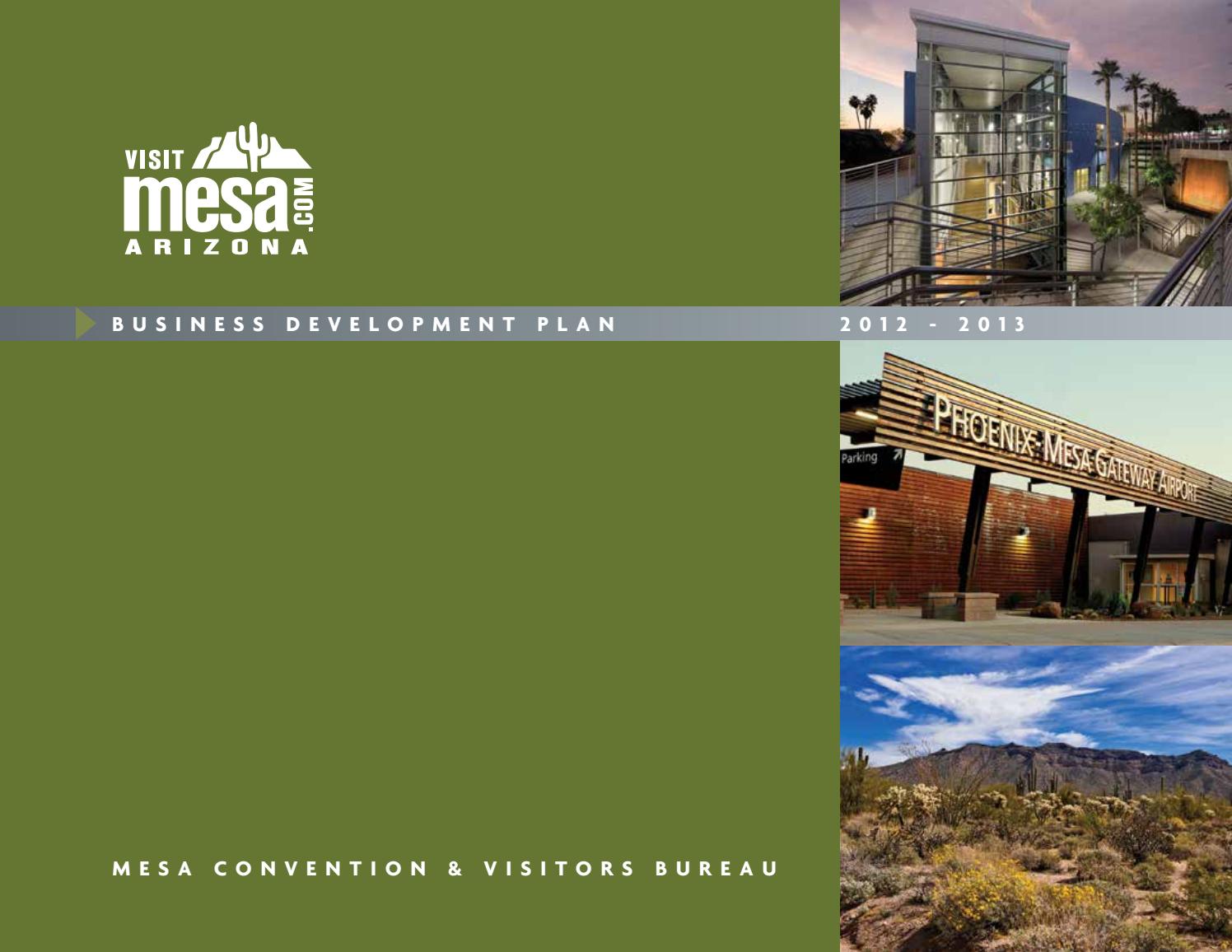 Mesa business development plan by Tad Smith Publication Design & Layout