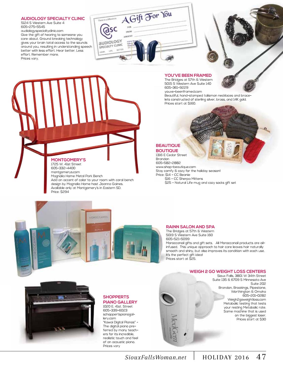 Sioux Falls Woman Magazine Holiday 2016 By Sioux Falls Woman