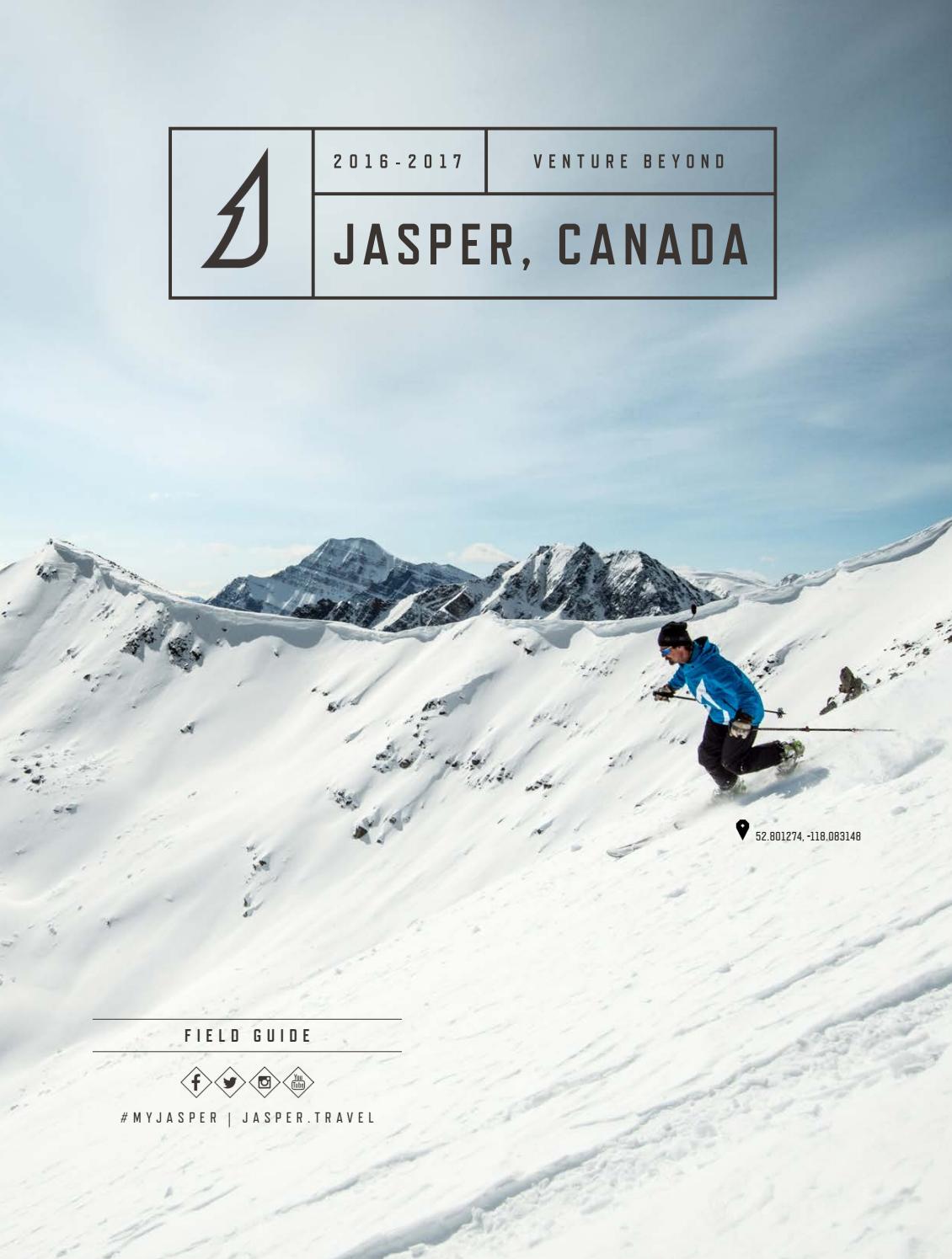 Jasper, Canada Visitor Guide 2016/17 Winter by Tourism Jasper Issuu