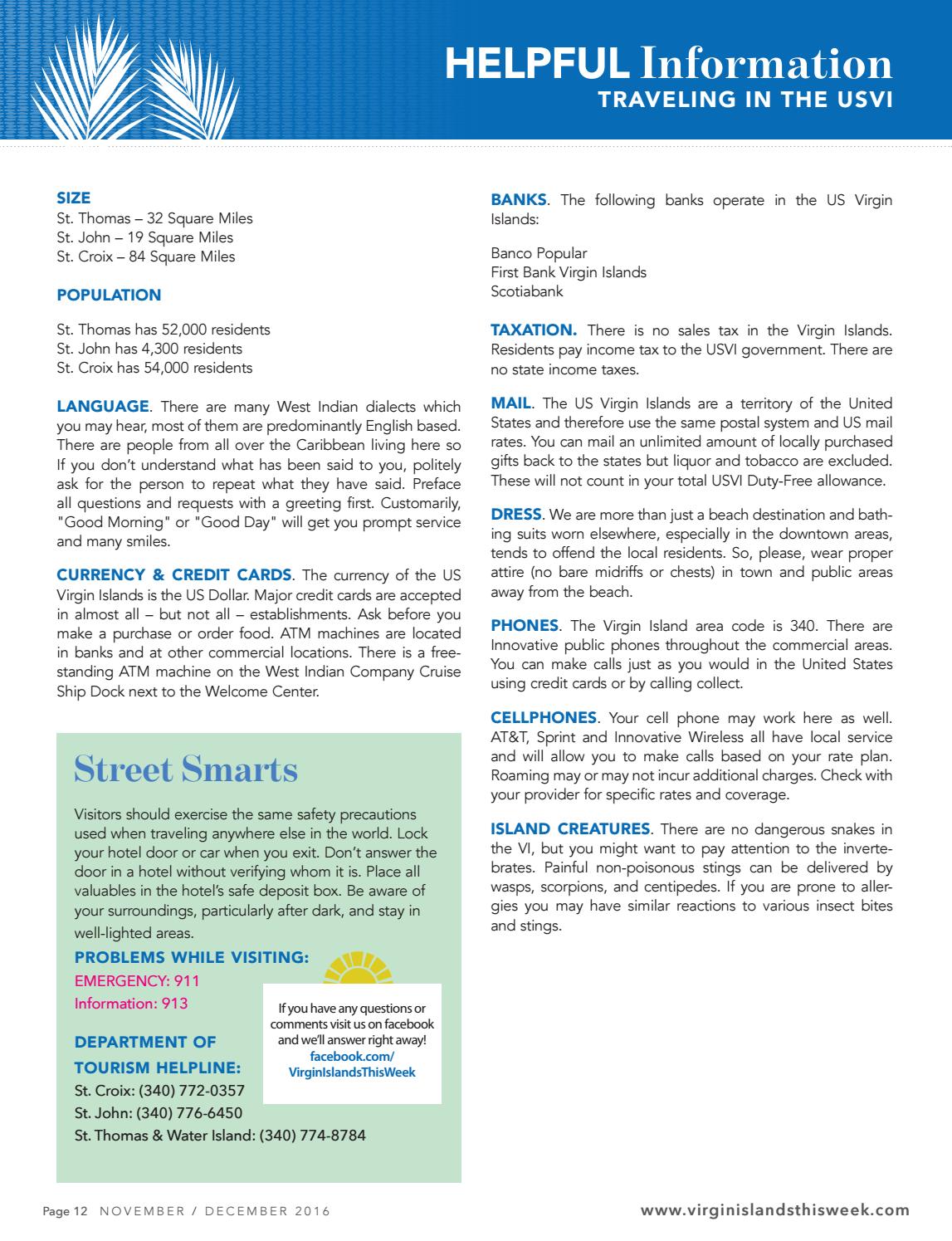 St Thomas John This Week Magazine December 2016 By Mcp St Thomas John This Week Magazine