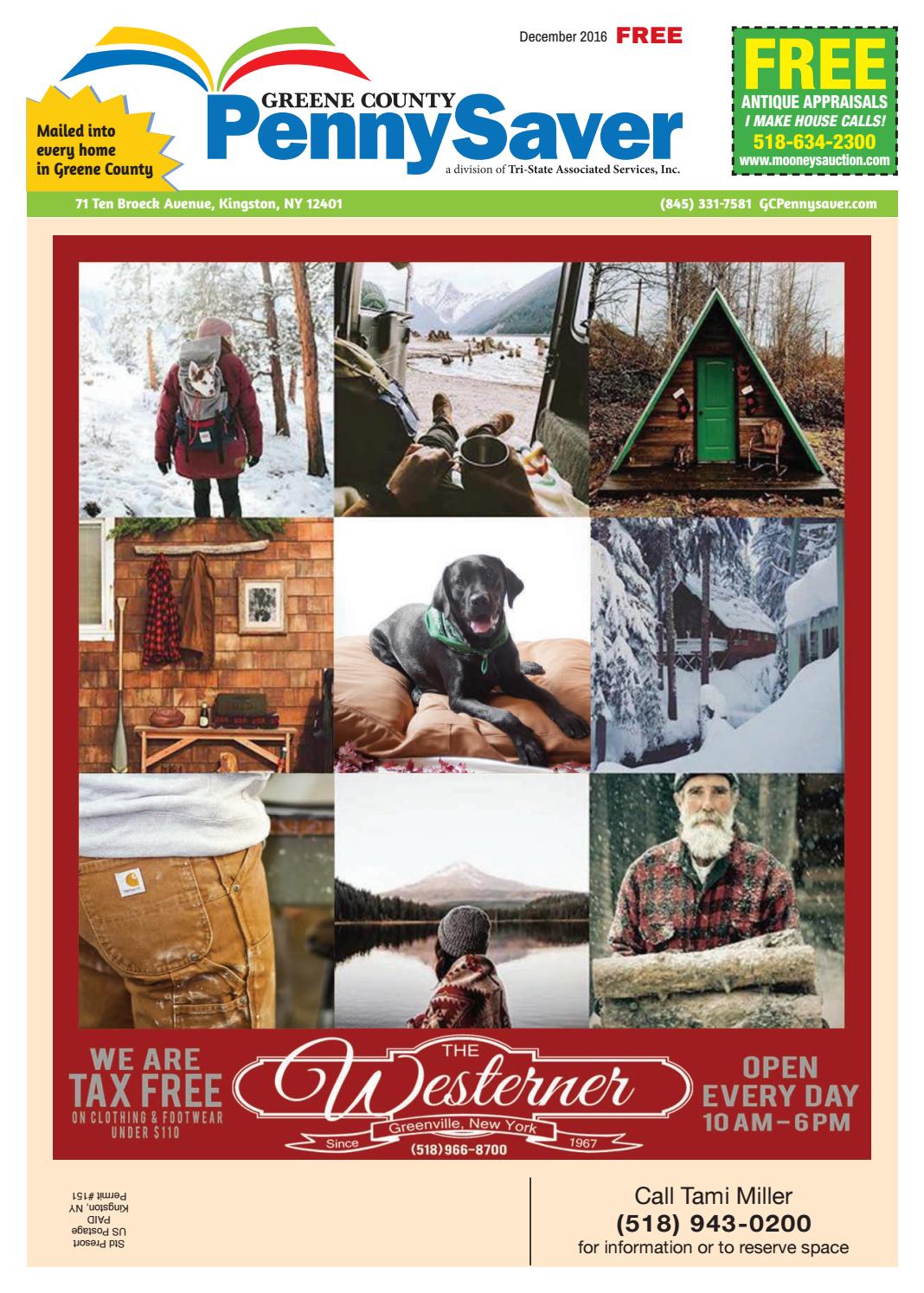 Greene County PennySaver December 2016 by ColorPage Marketing and
