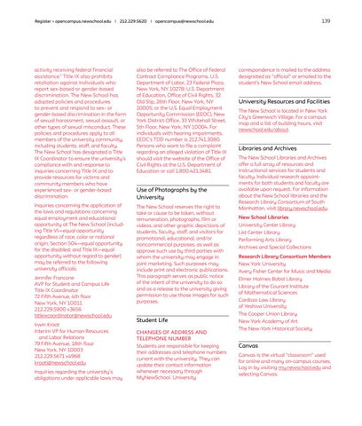 The New School - Open Campus Continuing Education Catalog by The New School  - Issuu