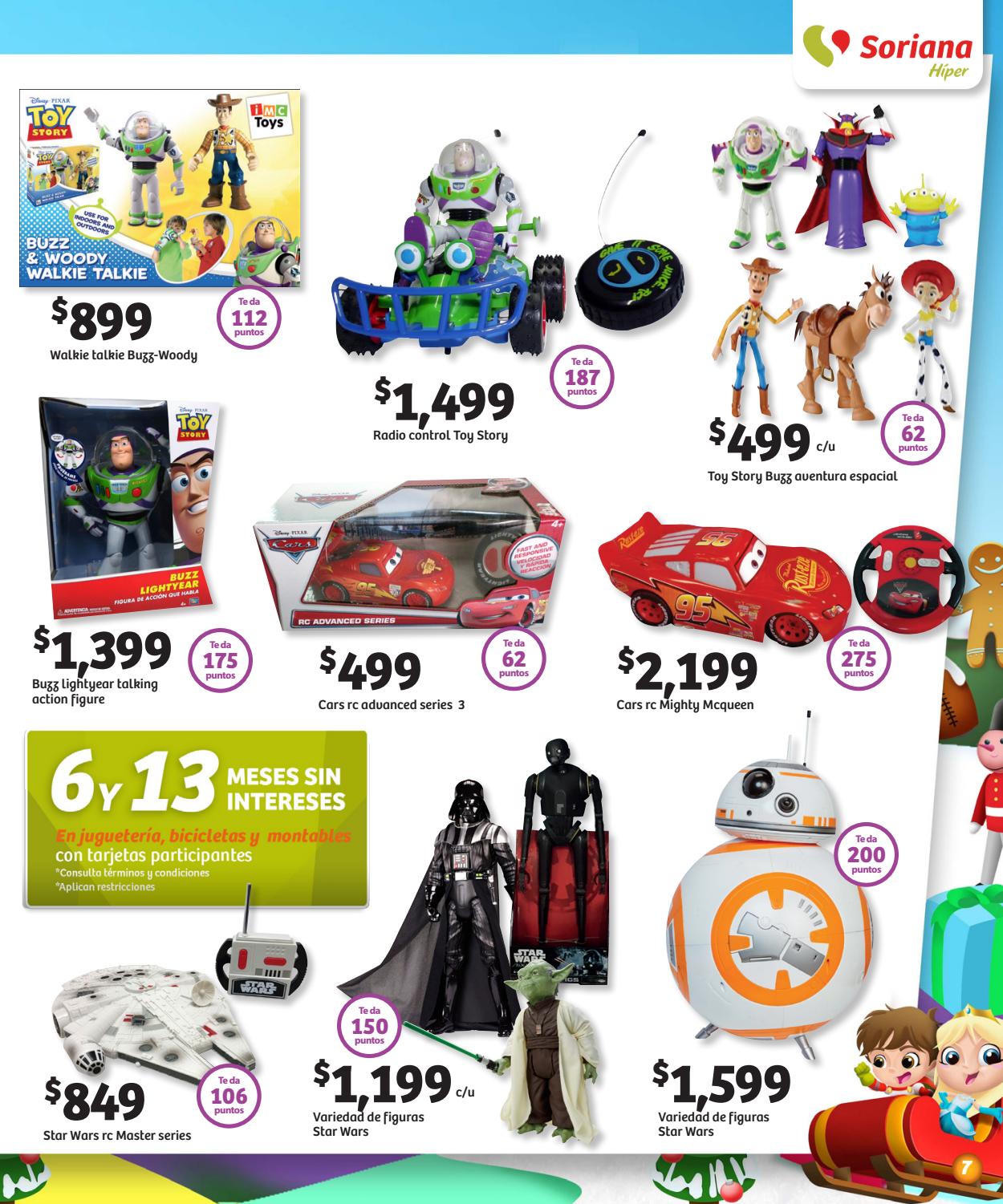 buzz lightyear precio soriana