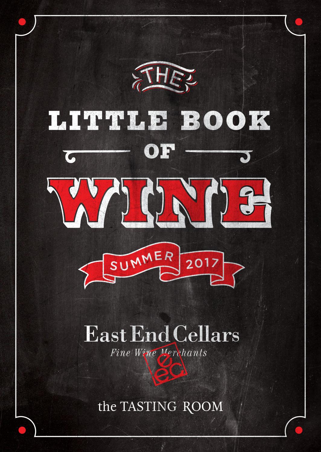 East End Cellars Little Book of Wine Summer 2017 by Beanstalk