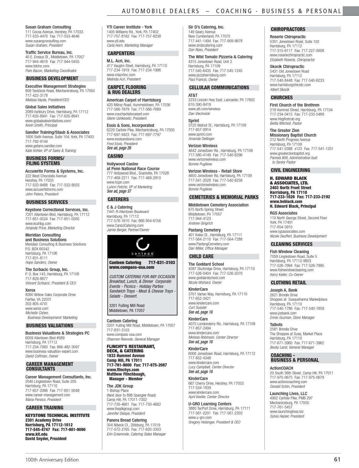 Harrisburg Pa Directory By Atlantic Communications Group Inc Issuu Harrisburg Pa Directory