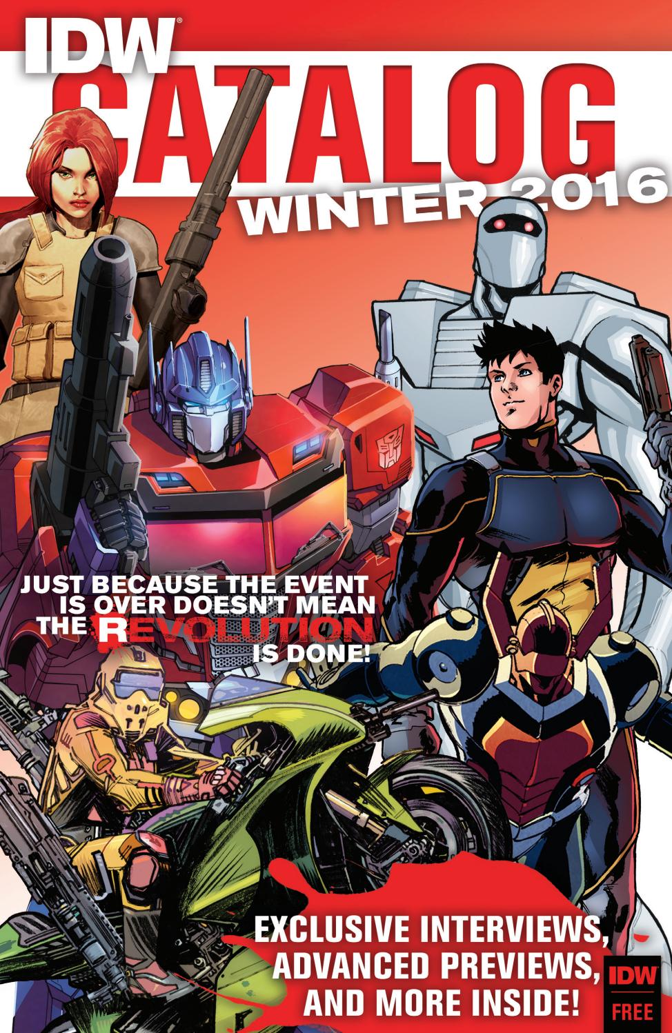 Revolution Catalog by IDW Publishing Issuu