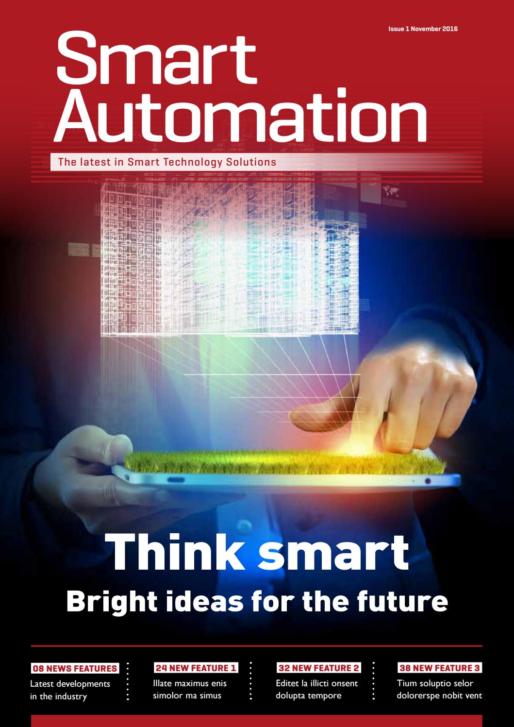 Smart Automation Magazine Winter 2017 by MEB Media Publishing (UK) Ltd