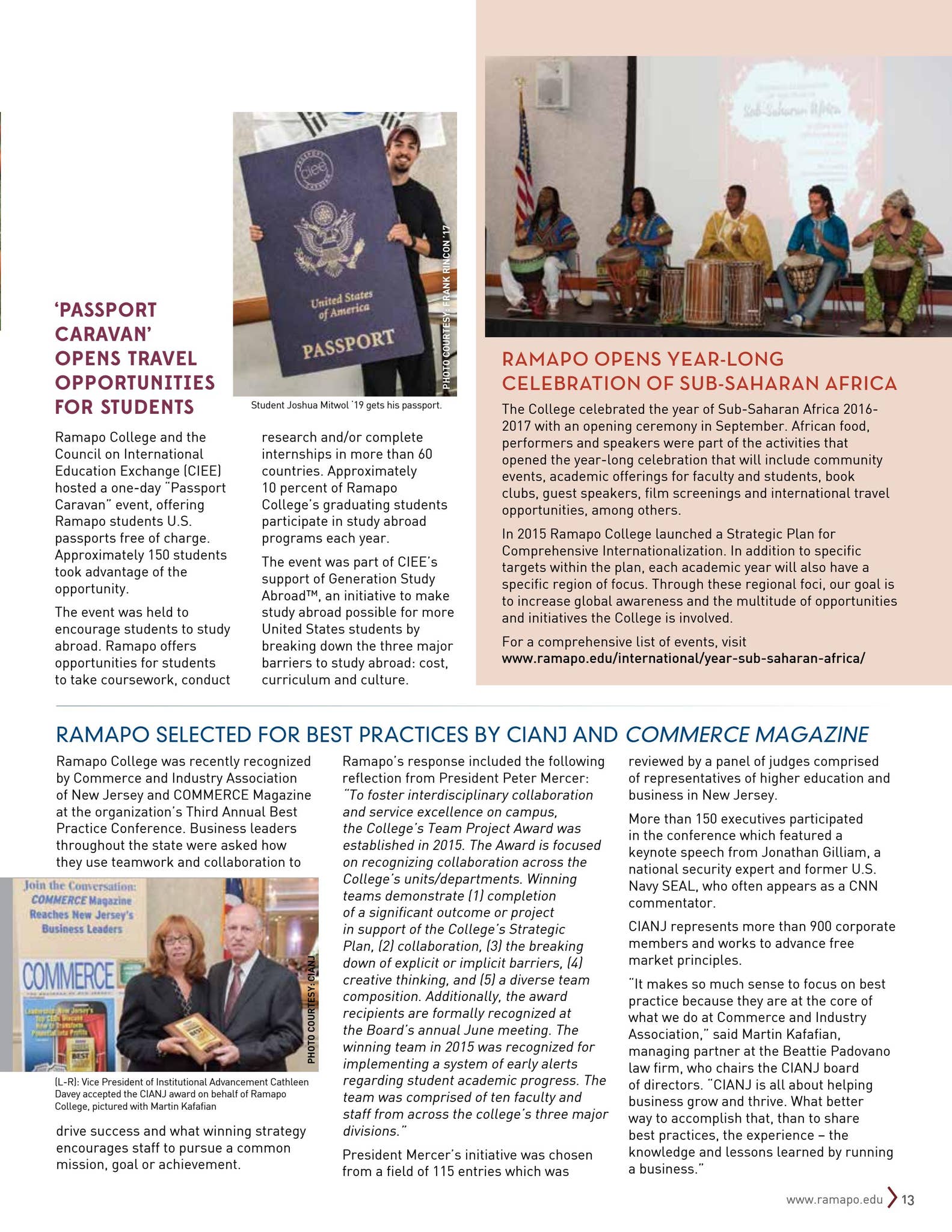 Ramapo Magazine Fall 2016 by Ramapo College Issuu