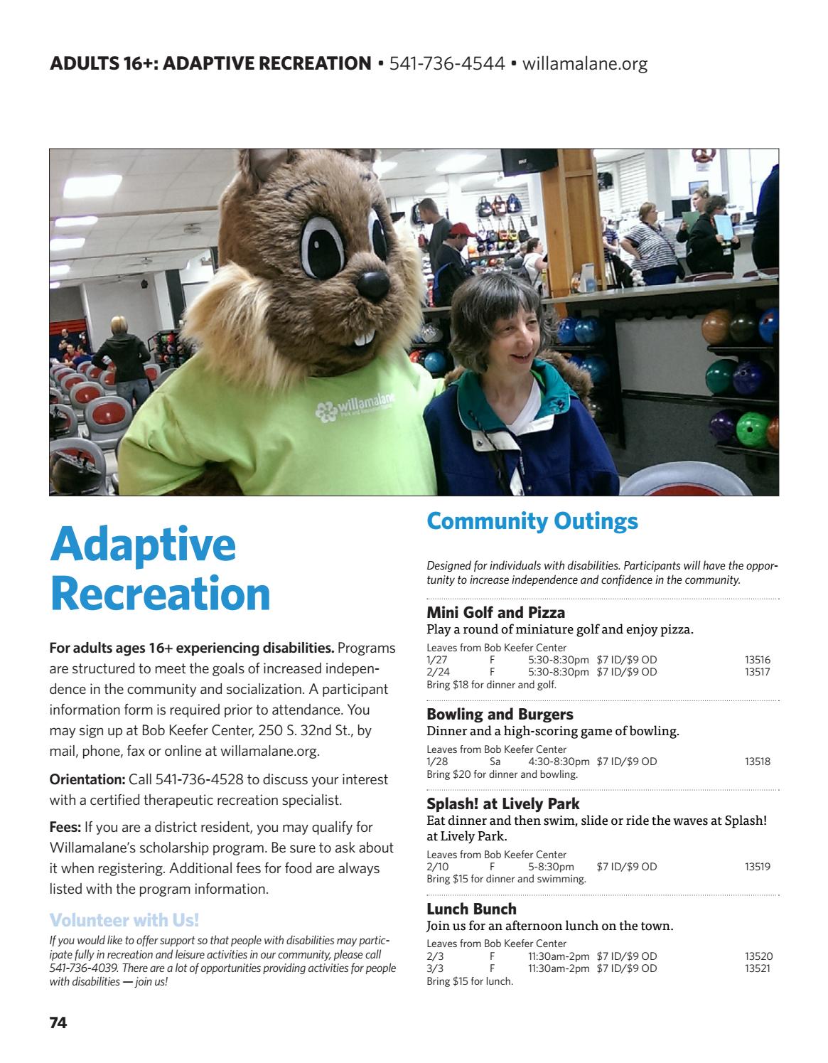 Willamalane Winter 2017 by Willamalane Issuu