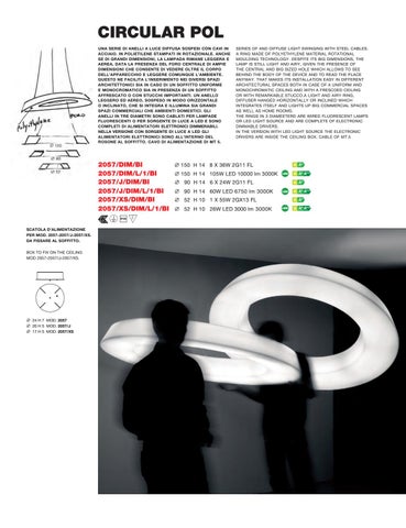 martinelli luce spa 灯饰手册 circular pol martinelliluce 第 19 页