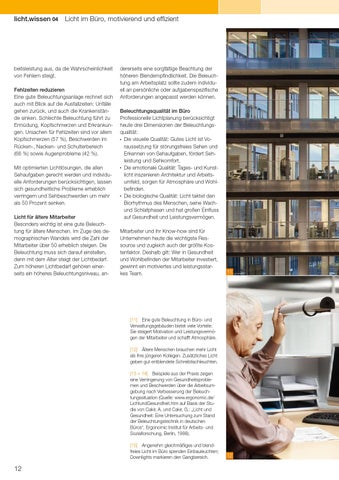 licht.wissen 04 „Licht im Büro, motivierend und effizient“ 第 12 页