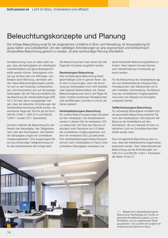 licht.wissen 04 „Licht im Büro, motivierend und effizient“ 第 14 页