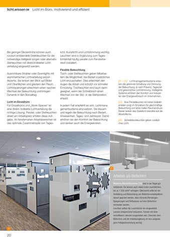 licht.wissen 04 „Licht im Büro, motivierend und effizient“ 第 20 页
