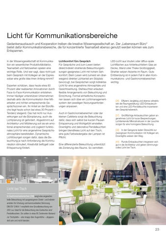 licht.wissen 04 „Licht im Büro, motivierend und effizient“ 第 23 页