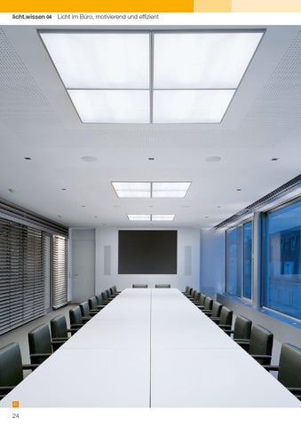 licht.wissen 04 „Licht im Büro, motivierend und effizient“ 第 24 页