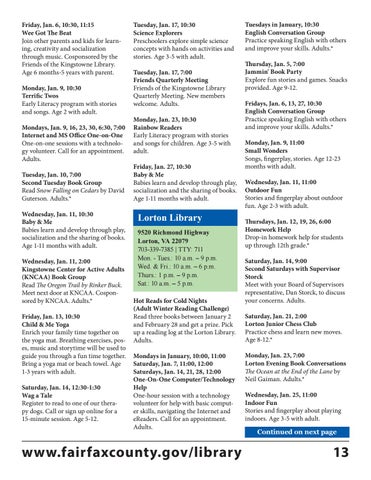 January 2017 Free Events Calendar by Fairfax County Public Library - Issuu