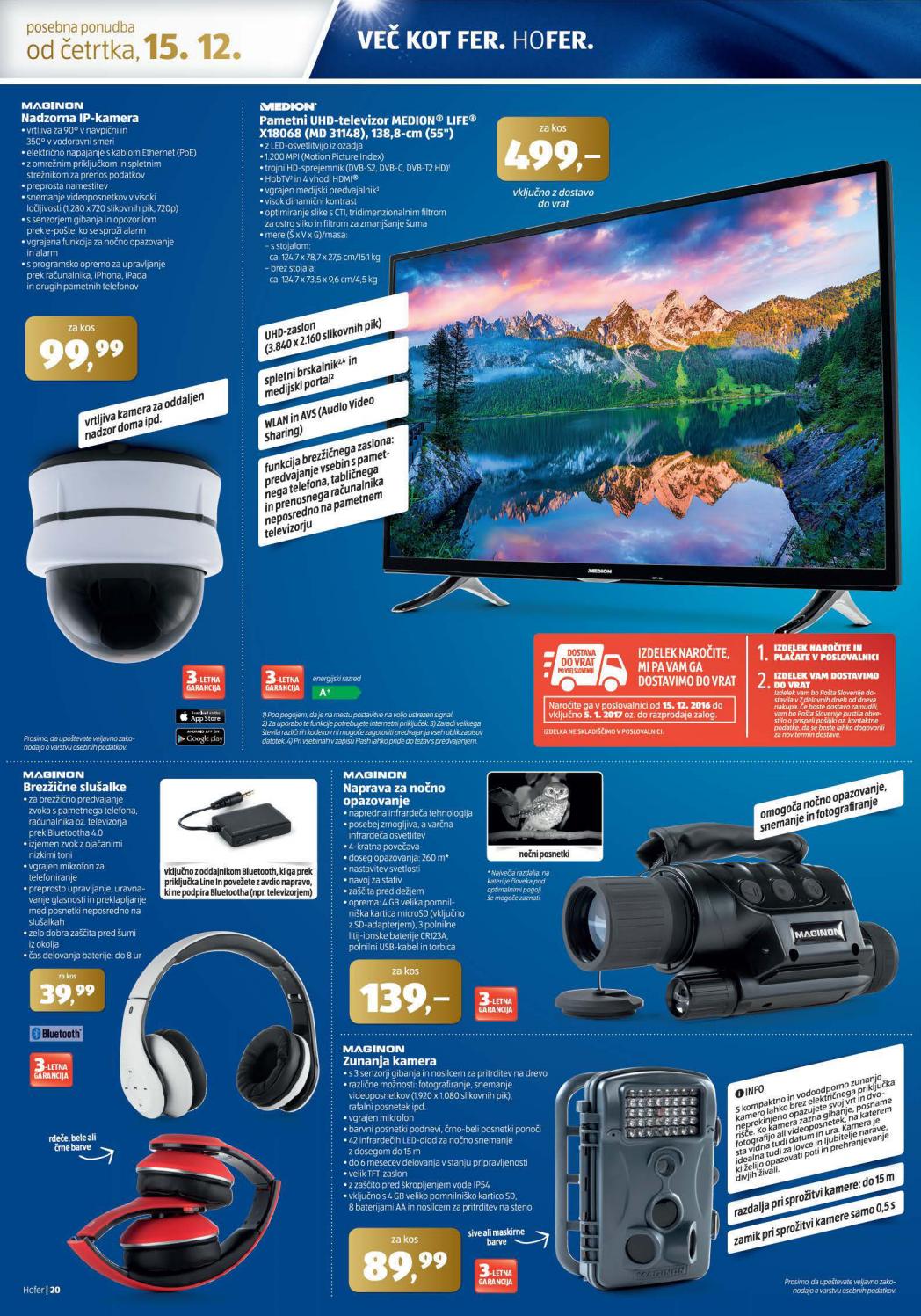 Hofer katalog by Vsikatalogi.si - Issuu