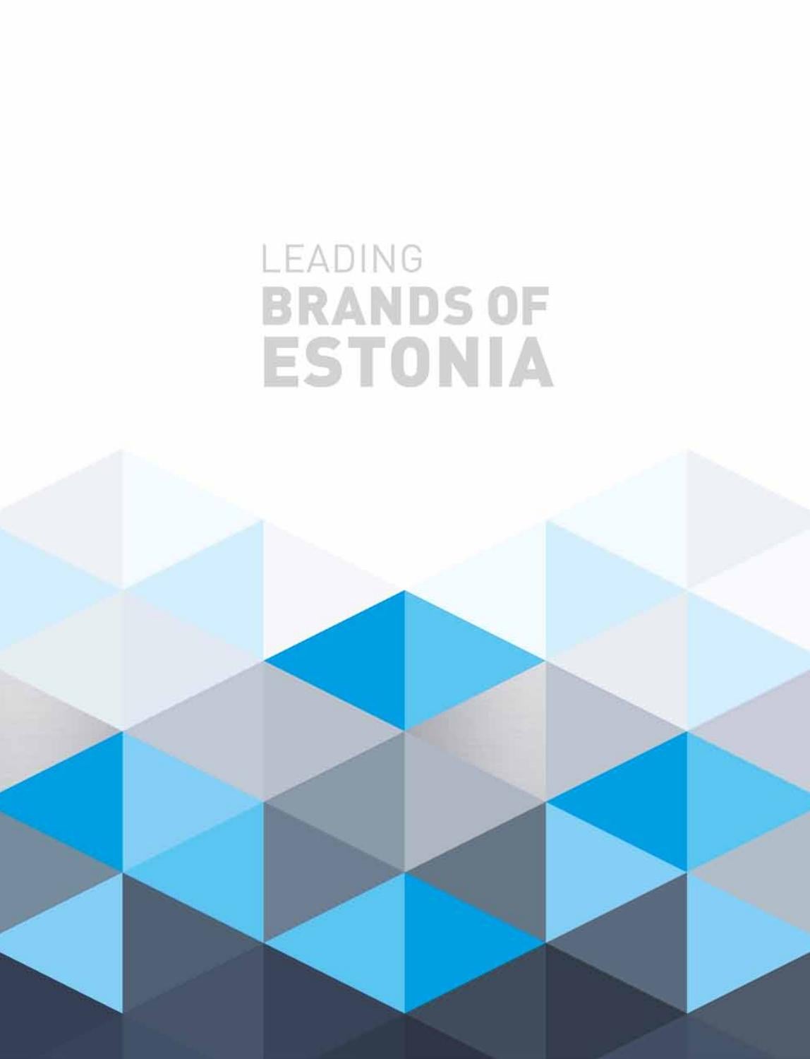 Leading Brands of Estonia by Eesti Kaubandus-Tööstuskoda