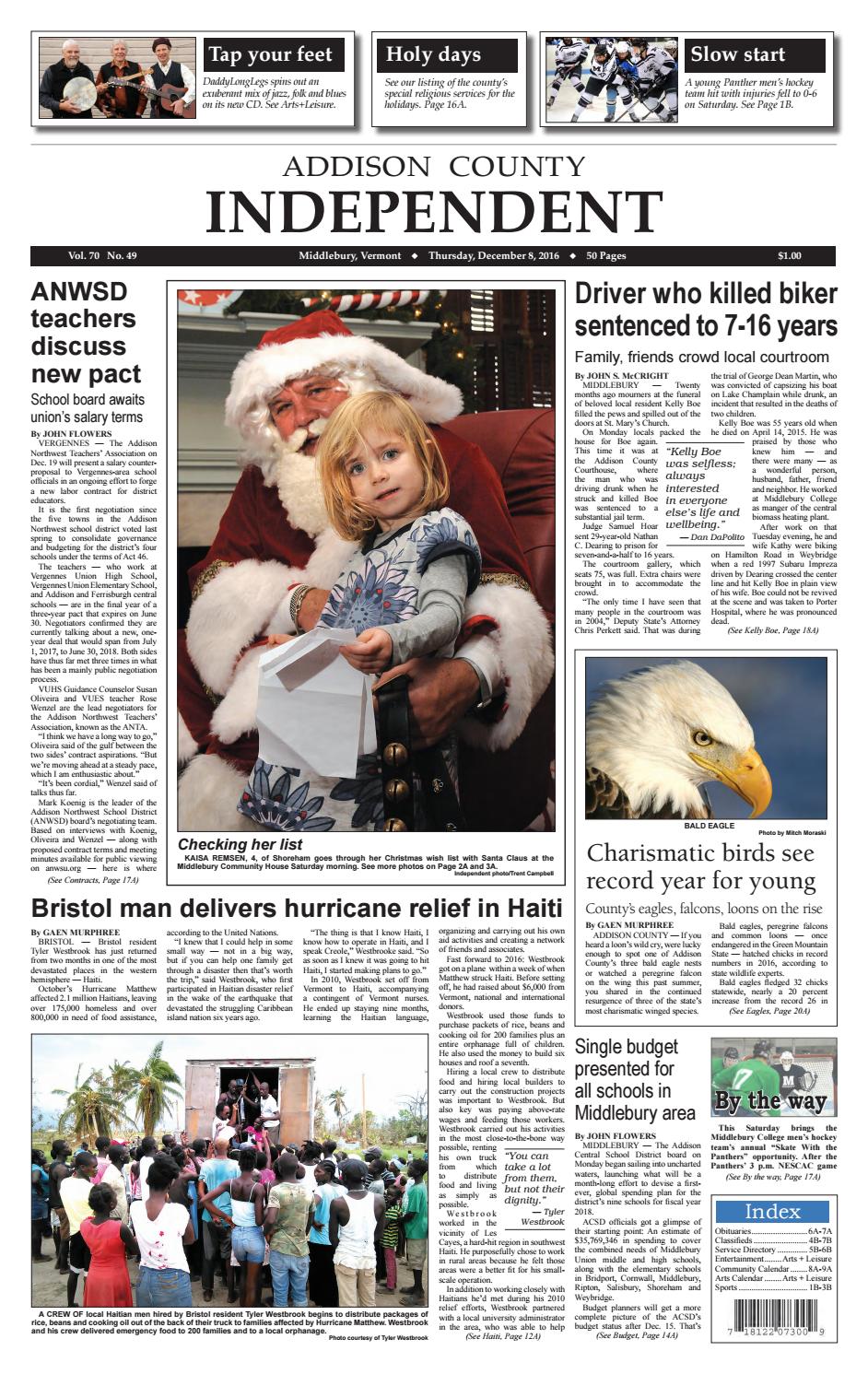 Thursday, Dec. 8, 2016 by AddisonPress - Issuu Thursday, Dec. 8, 2016 by AddisonPress - Issuu