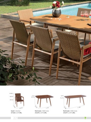 MBM Gartenmöbel 家具目录 第 23 页
