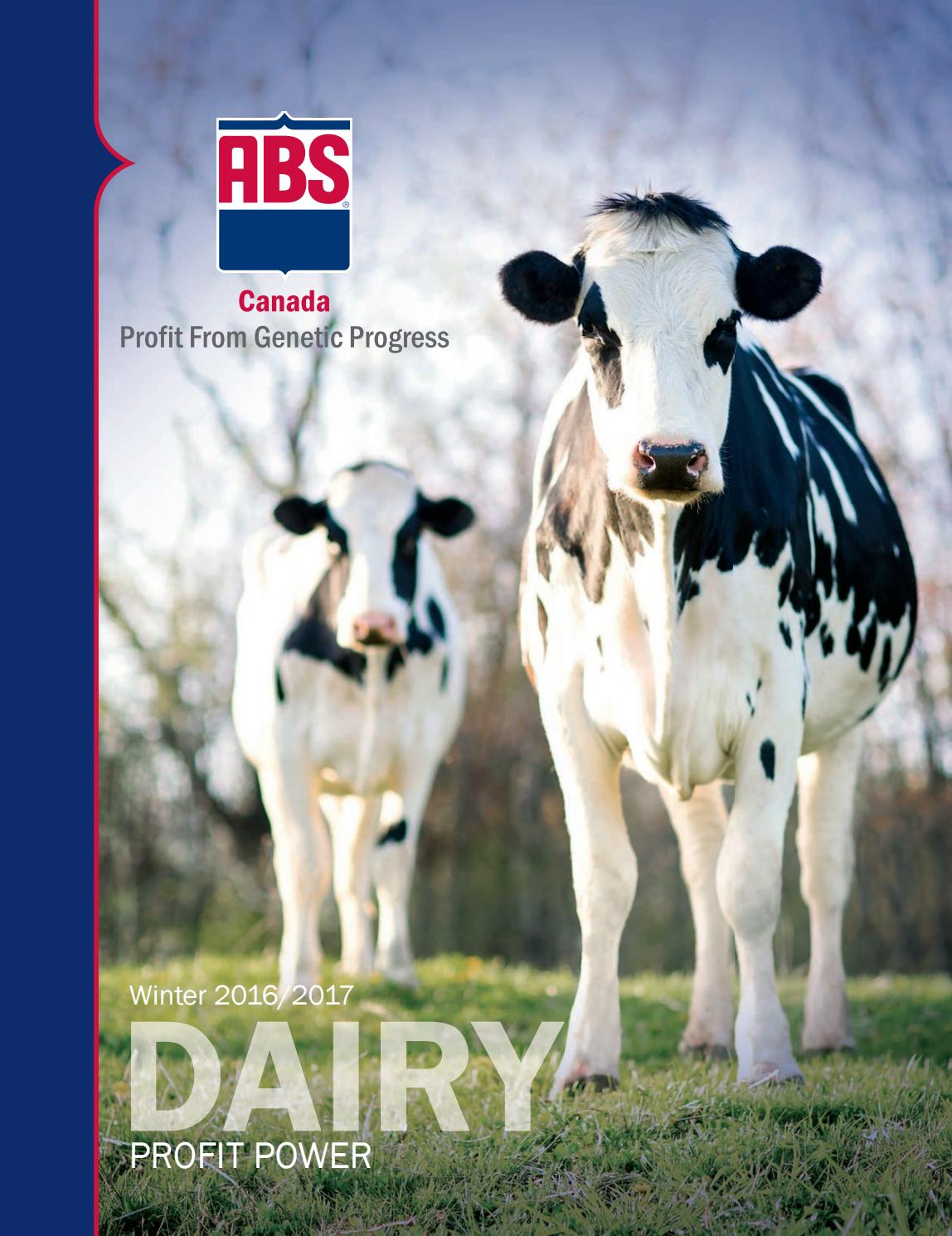 ABS Dairy Profit Power Canada by ABS Global, Inc. Issuu