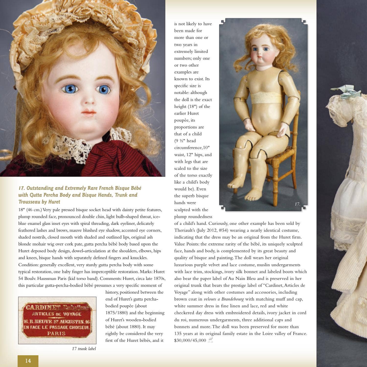 antique doll ୨୧ .·*° アンティーク ペグドール b