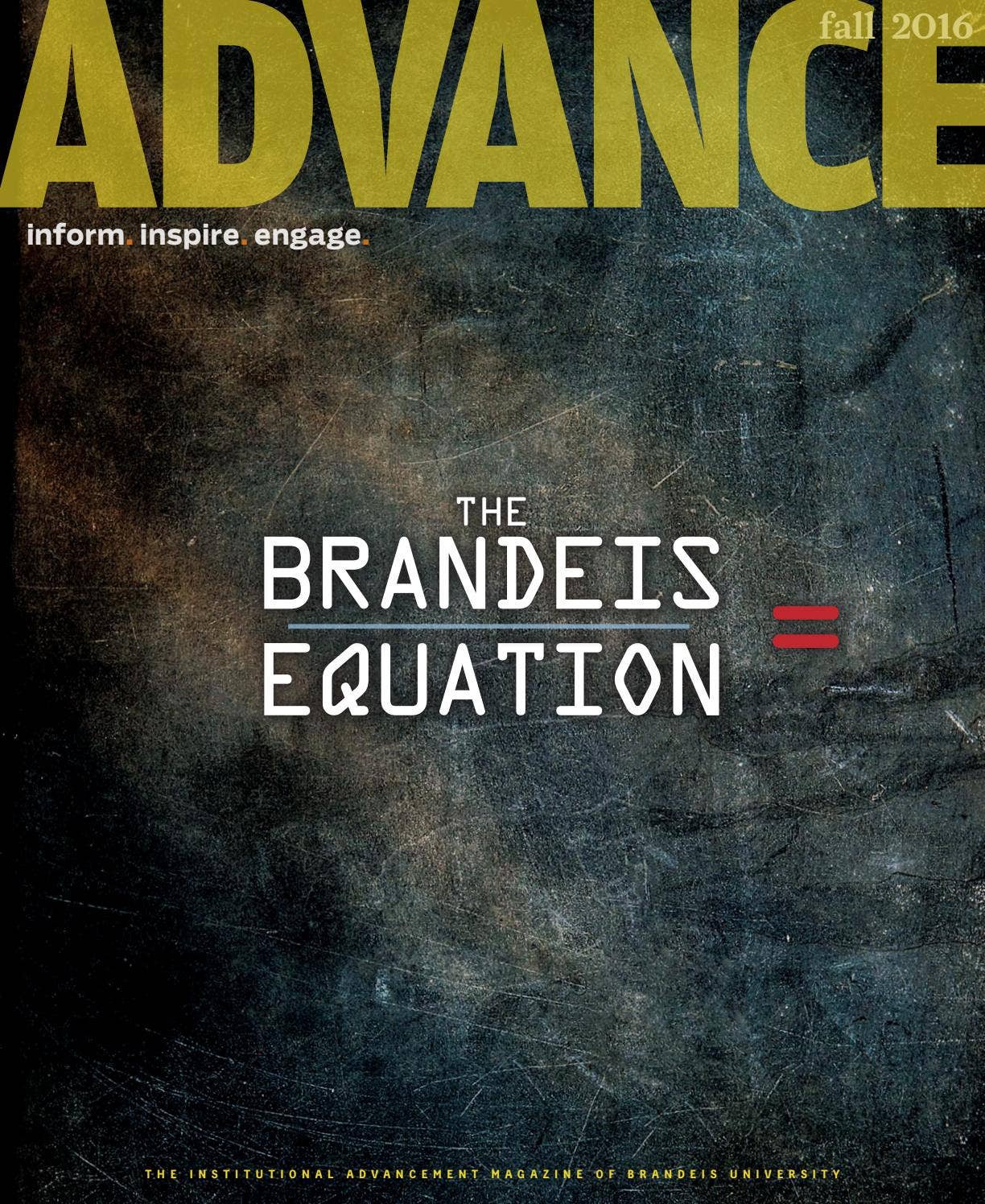 Advance, Fall 2016 by Brandeis University Issuu