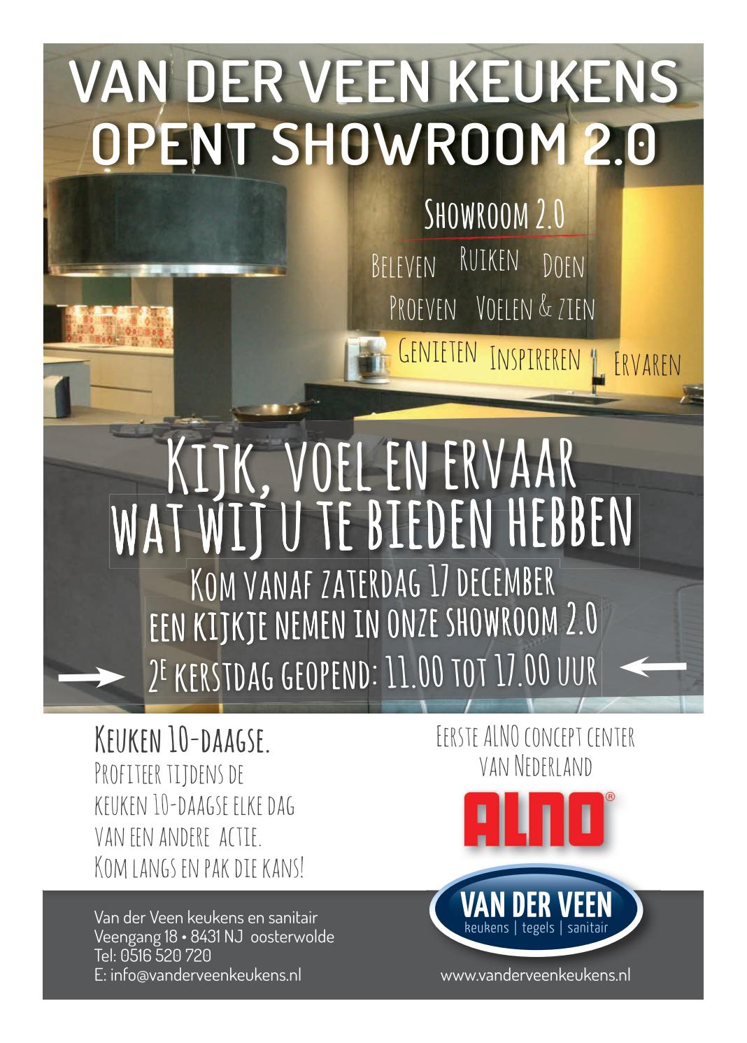 van der veen oosterwolde keukens van der veen keukens magazine december 2016 by zicht op van der veen oosterwolde keukens van der veen keukens magazine december 2016 by zicht op