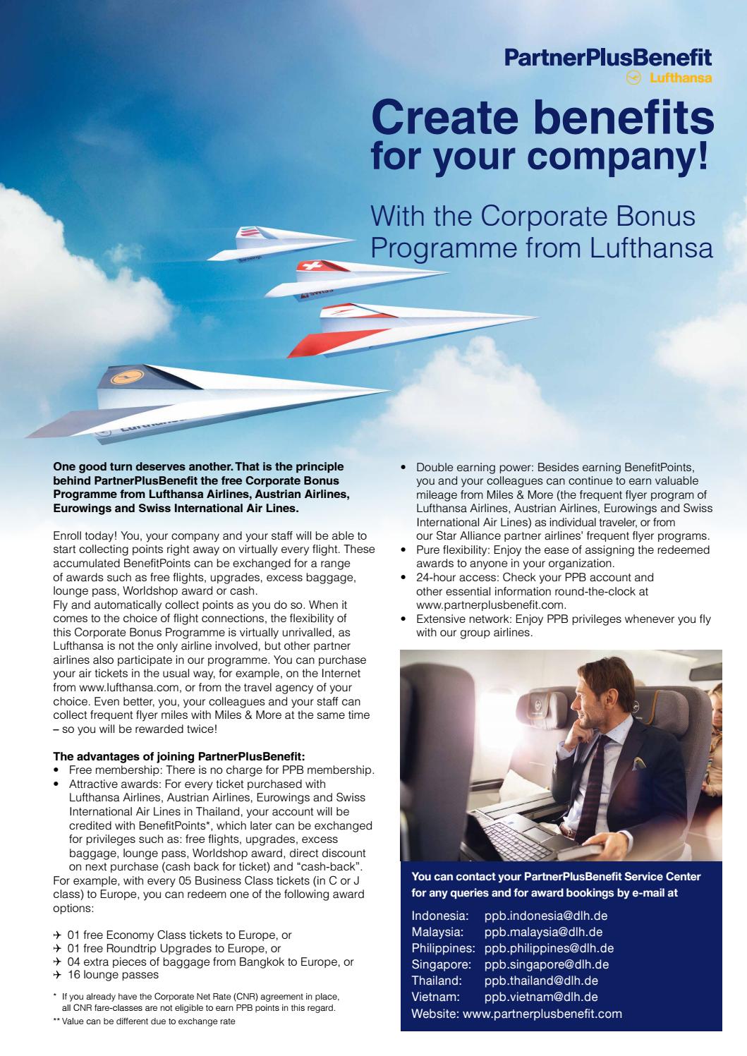 Free Baggage Rules At Lufthansa IUCN Water