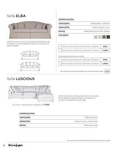 André Gonçalves 家具目录 · El Corte Inglés Directorio 德文 Muebles 第 12 页