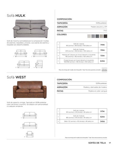 André Gonçalves 家具目录 · El Corte Inglés Directorio 德文 Muebles 第 17 页