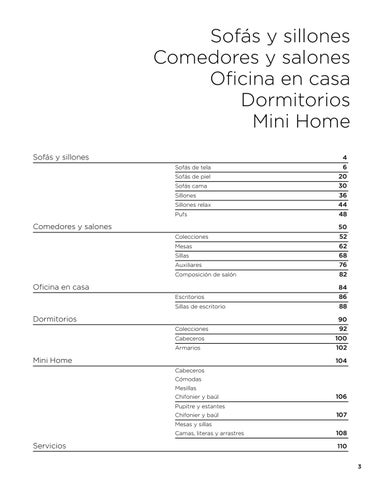 André Gonçalves 家具目录 · El Corte Inglés Directorio 德文 Muebles 第 3 页