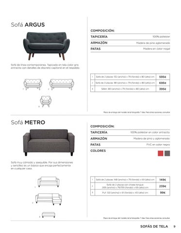 André Gonçalves 家具目录 · El Corte Inglés Directorio 德文 Muebles 第 9 页