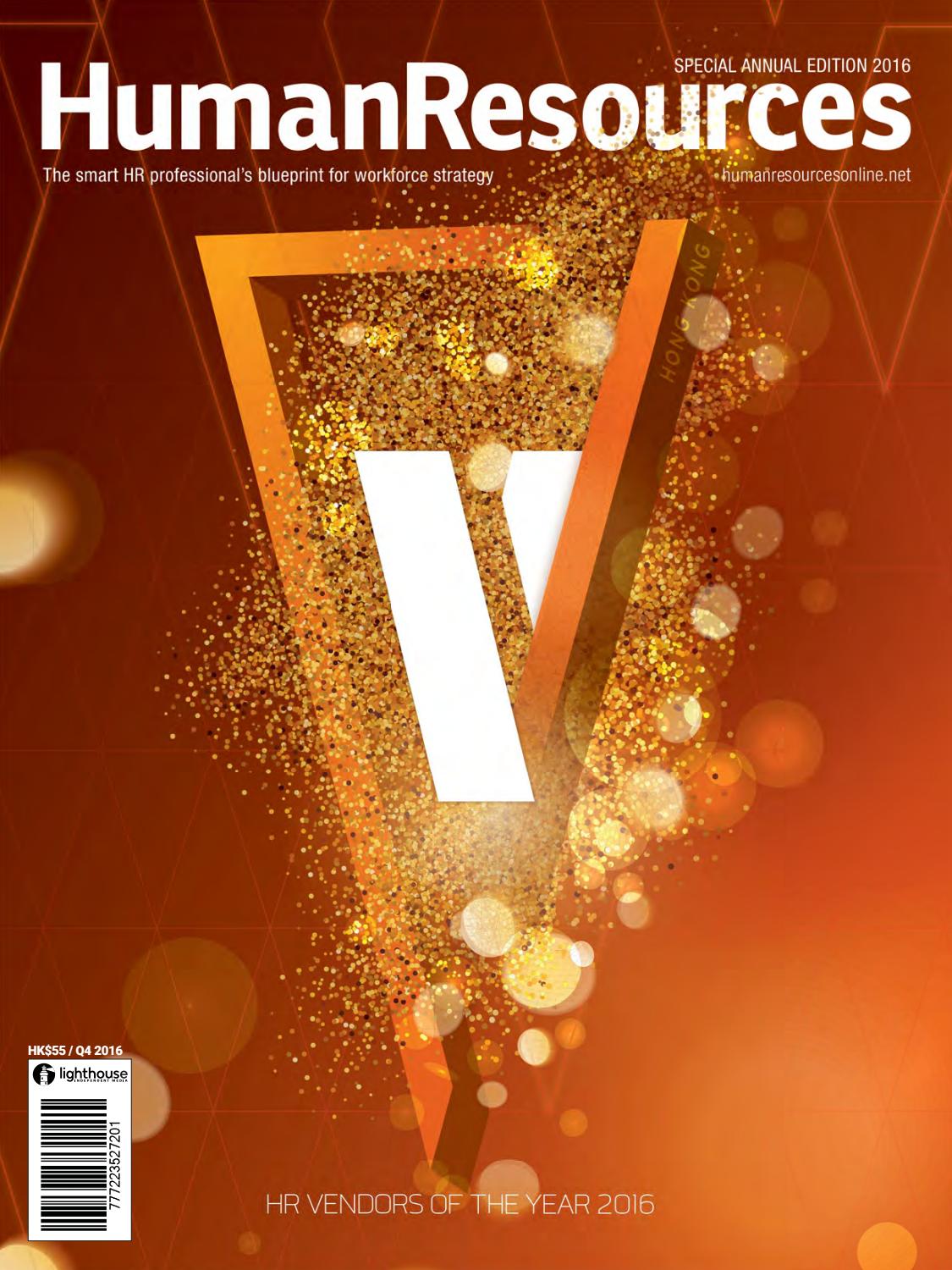 HR Vendors of the Year 2016, Hong Kong by Human Resources magazine - issuu