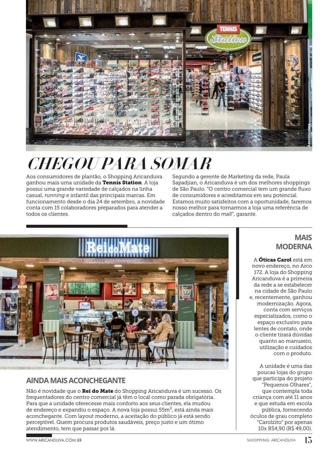 netshoes shopping aricanduva