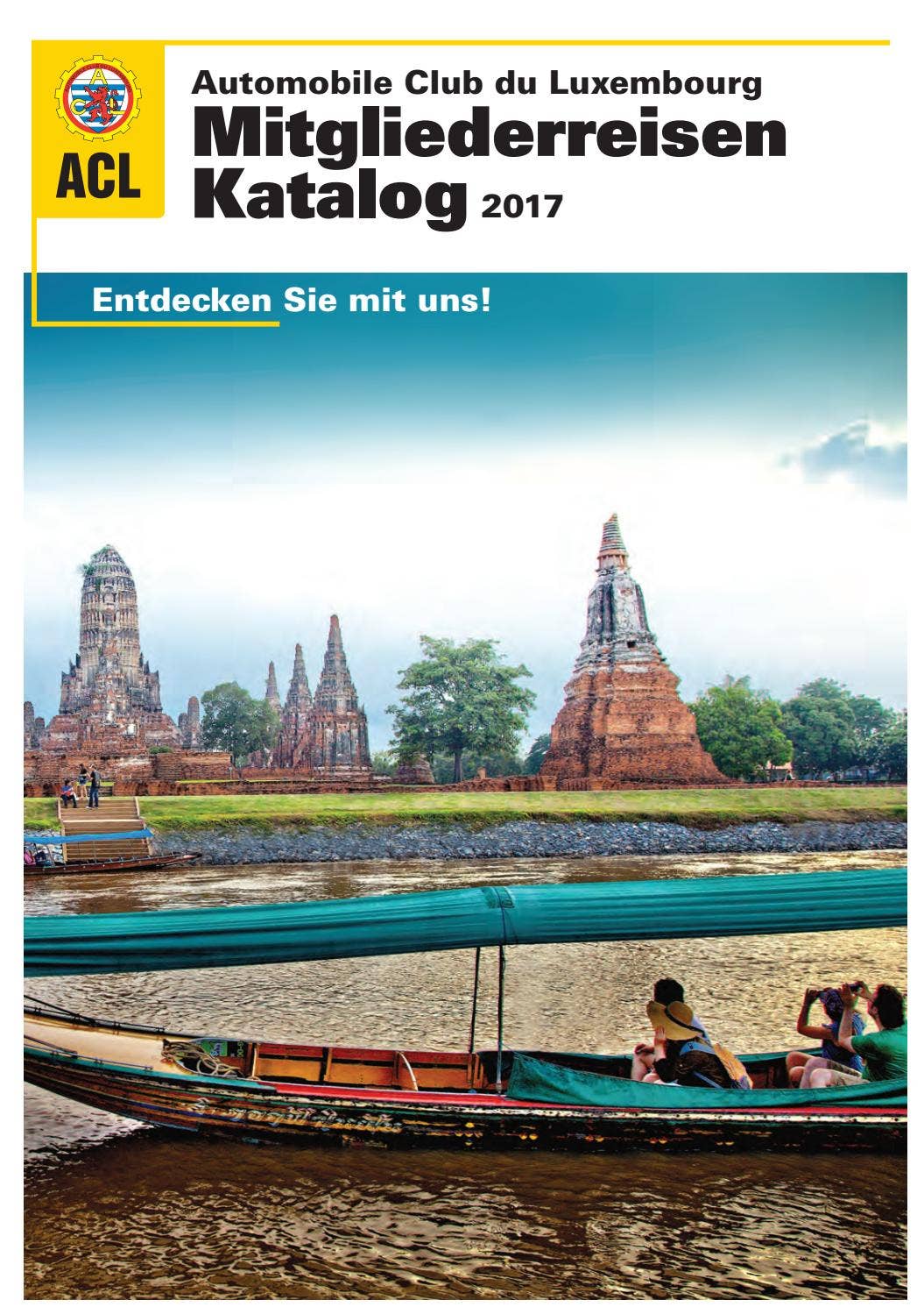 ACL Mitgliederreisen Katalog 2017 by ACL Issuu