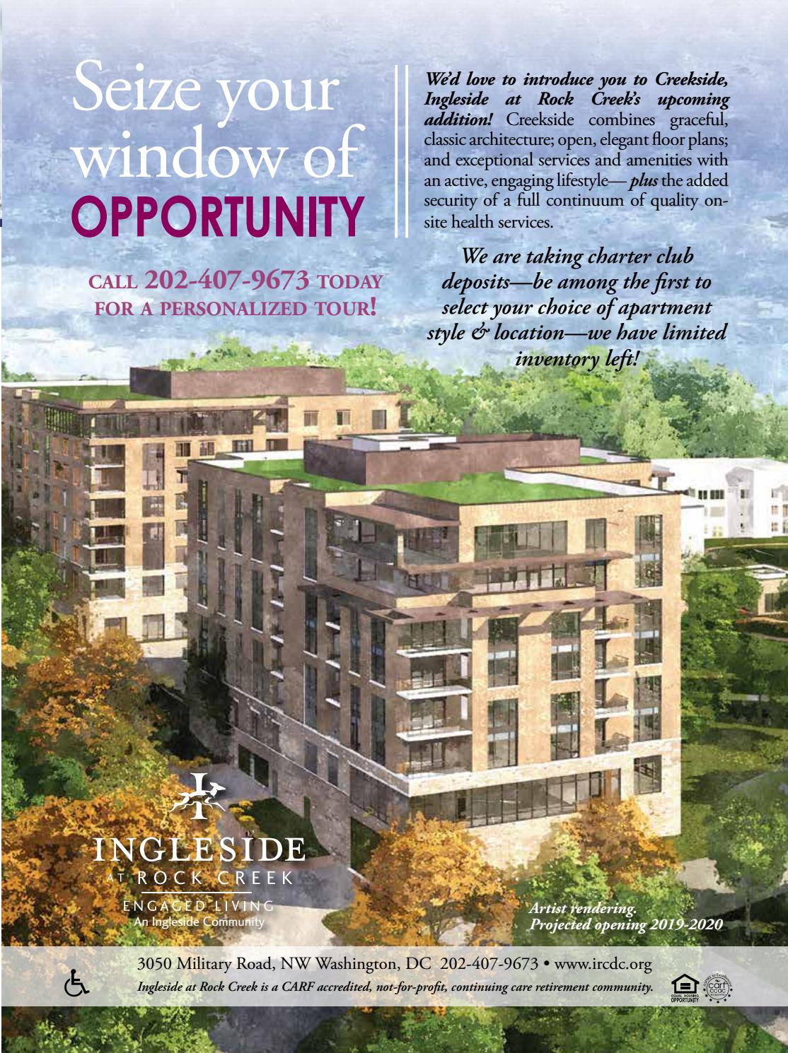 creekside retirement community on Guide To Retirement Living Sourcebook Dc Winter 2017 By Sourcebook Issuu