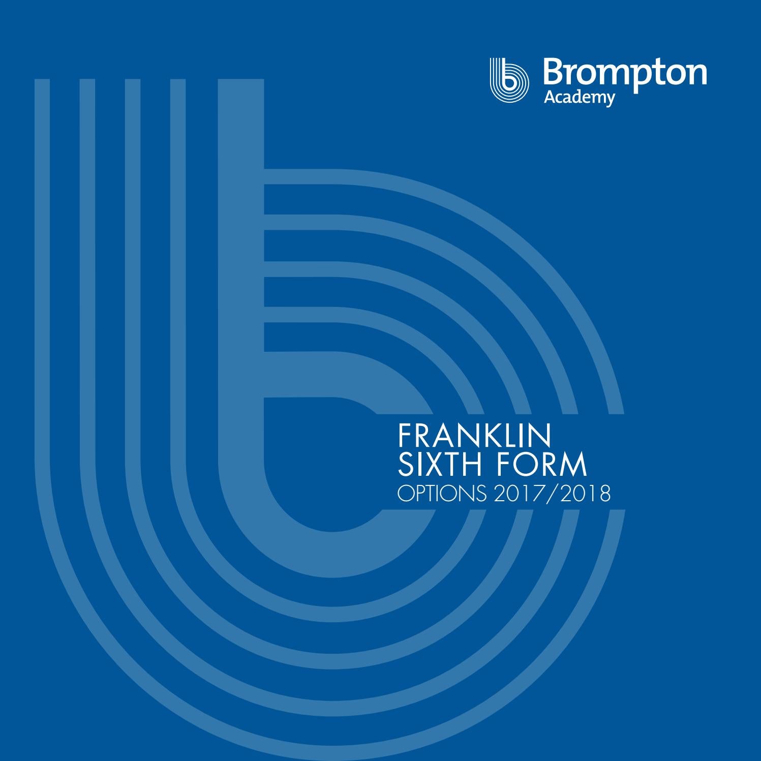 Brompton academy post 16 options booklet by Cleverbox UK Ltd Issuu