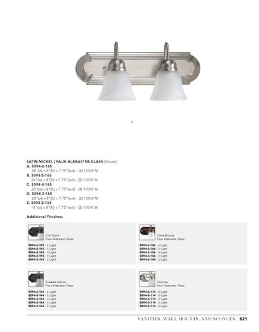 Pinhook Branding LLC 灯饰目录 · Quorum 灯饰 2017 vanities wall sconces 第 5 页