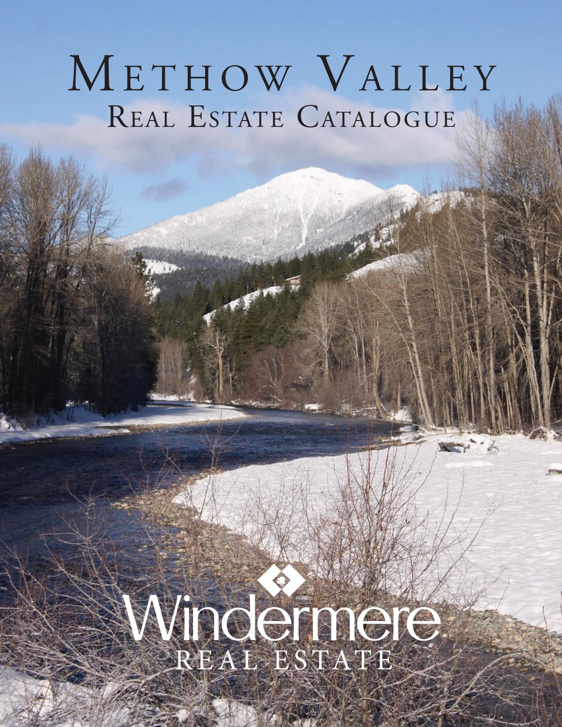 Methow Valley Real Estate Catalogue Winter 2016/2017 by IBuildMagazines