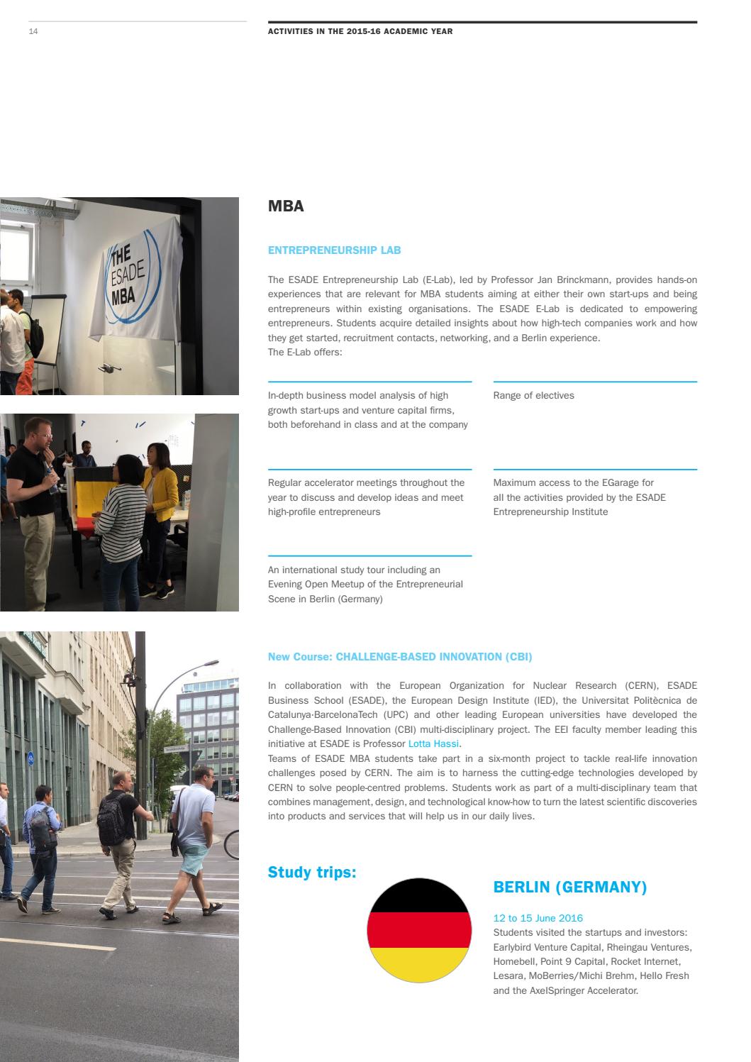 Eei Memoria 15 16 By Esade Issuu