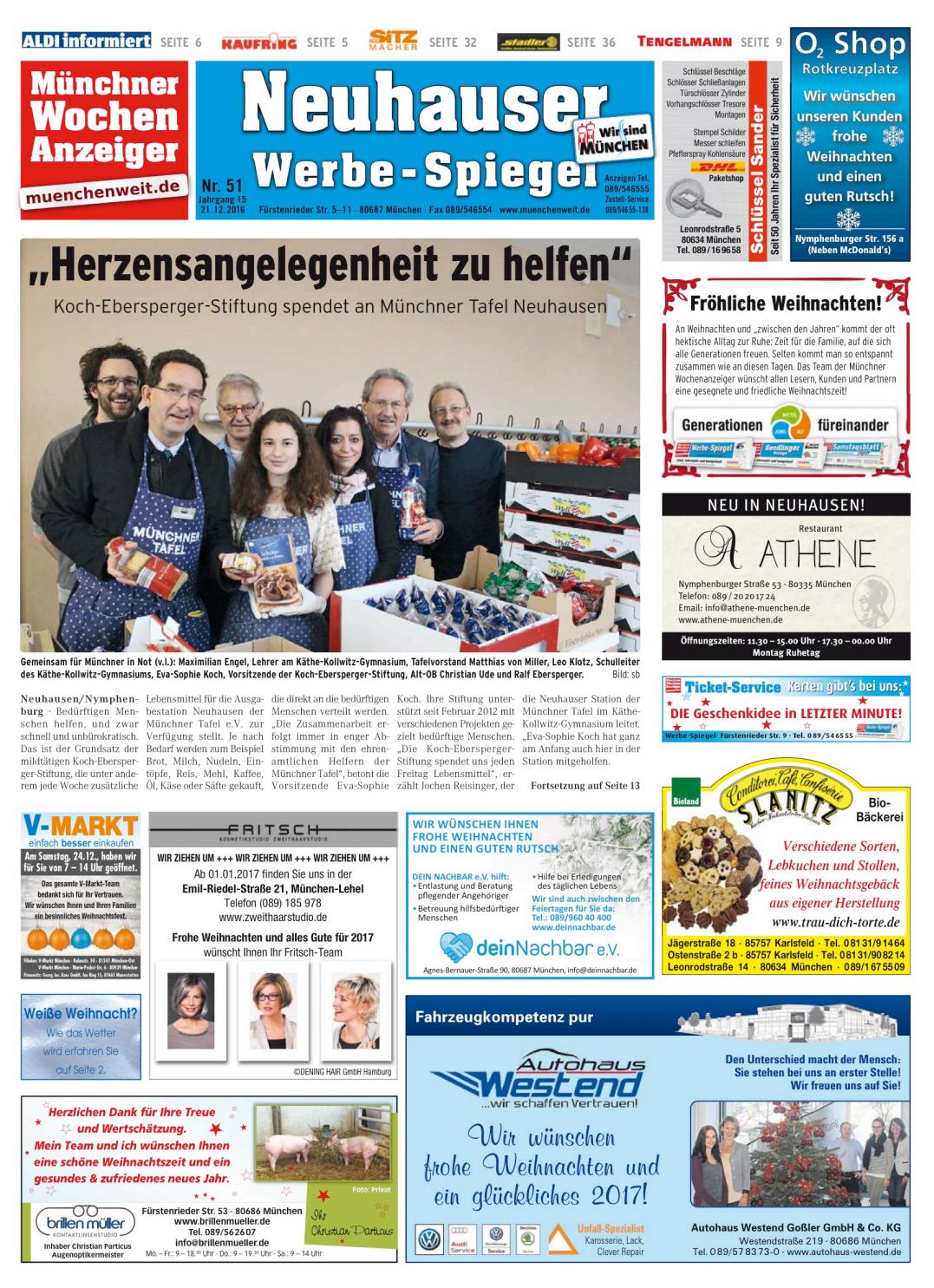 KW 51-2016 by Wochenanzeiger Medien GmbH - Issuu