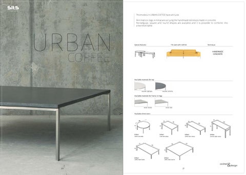 SITS Coffee tables 家具目录 2016 第 12 页
