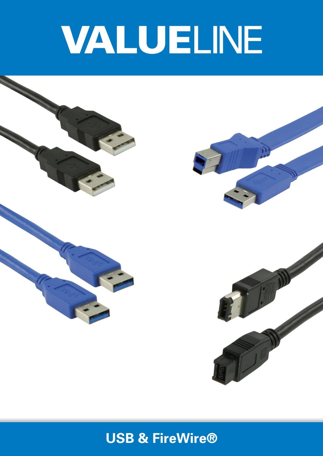 VLCP62600B2.00 Valueline FireWire 6-pin to 9-pin cable 2.00 m black VLCP62600B2.00 Valueline FireWire 6-pin to 9-pin cable 2.00 m black