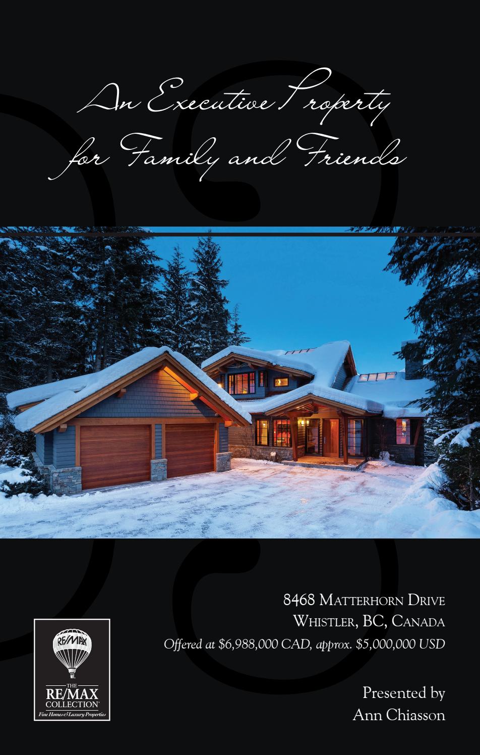 8468 Matterhorn Drive Property Brochure Presented by Ann Chiasson by