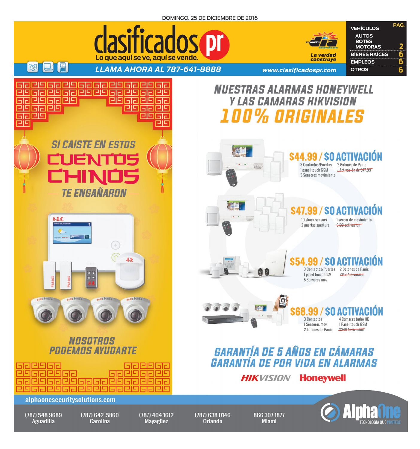 ClasificadosPR 12 25 2016 by Issuu