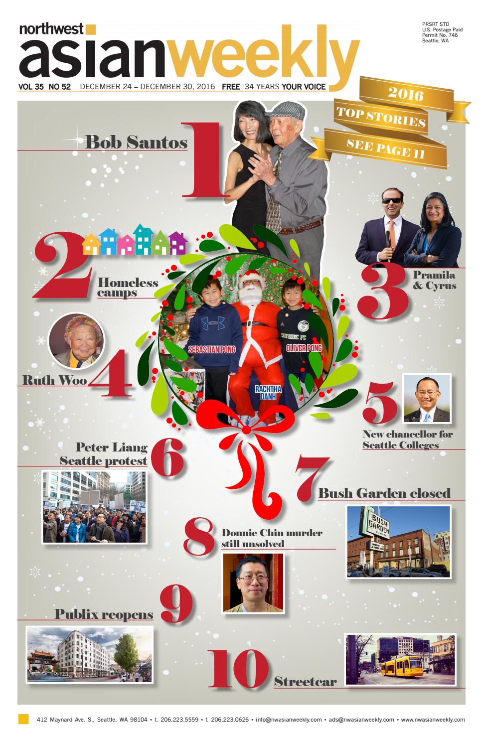VOL 35 NO 52 | DECEMBER 24 – DECEMBER 30, 2016 by Northwest Asian ...