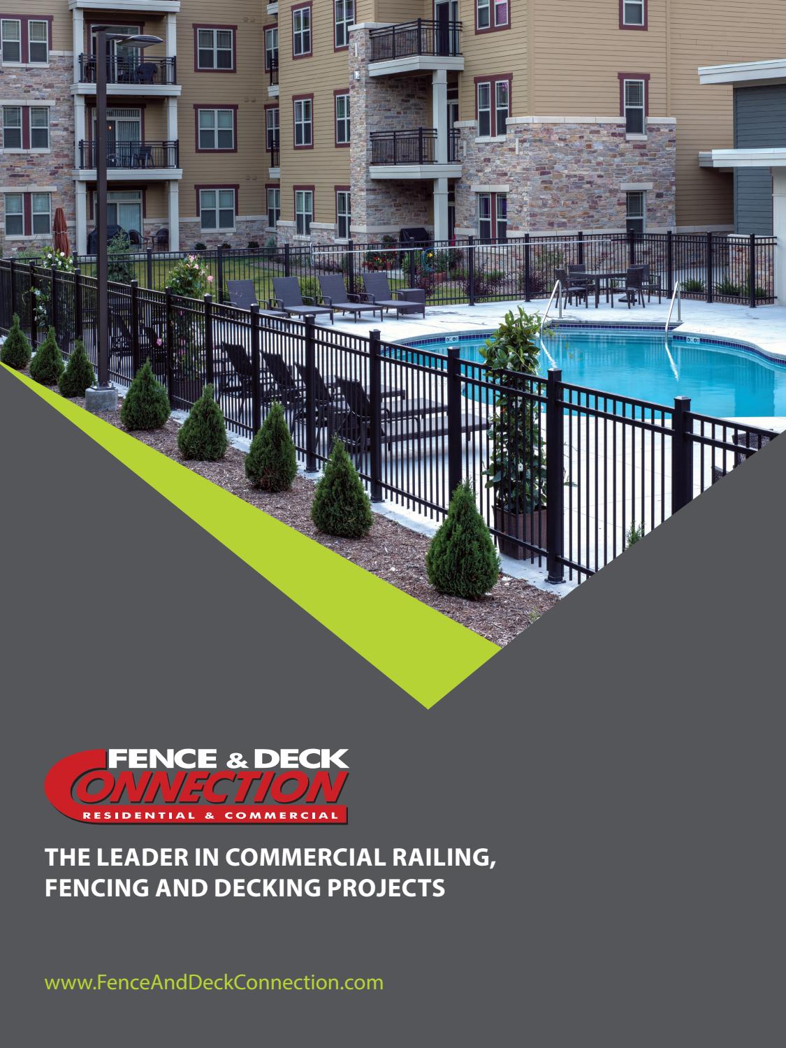 Fence & Deck Connection Commercial Brochure by Fence & Deck Connection
