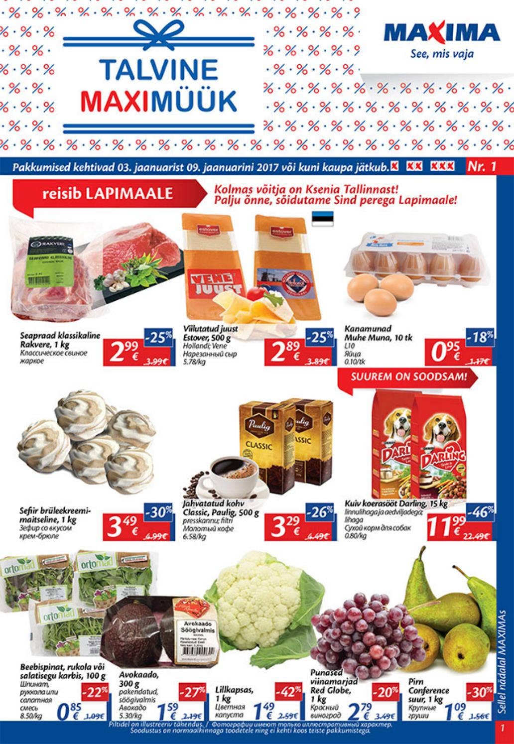 Maxima Rasva Maxima kliendileht nr 1 by Maxima Eesti - Issuu