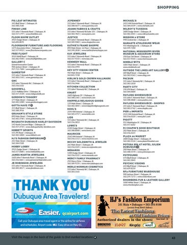2017 Dubuque Iowa Travel Guide By Travel Dubuque Issuu
